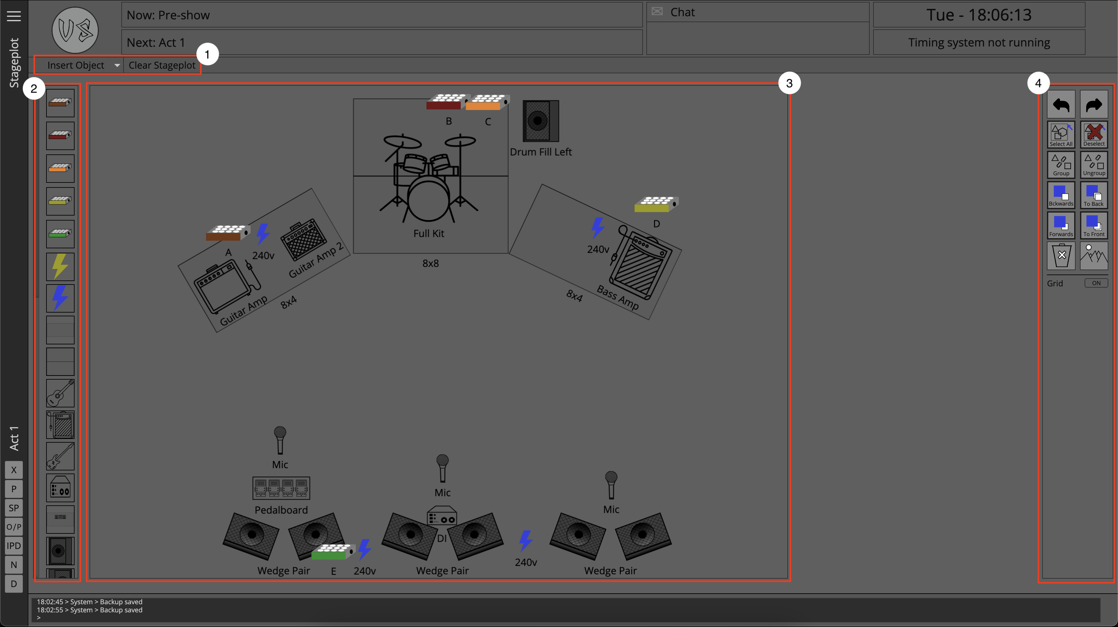 Stageplot Screen